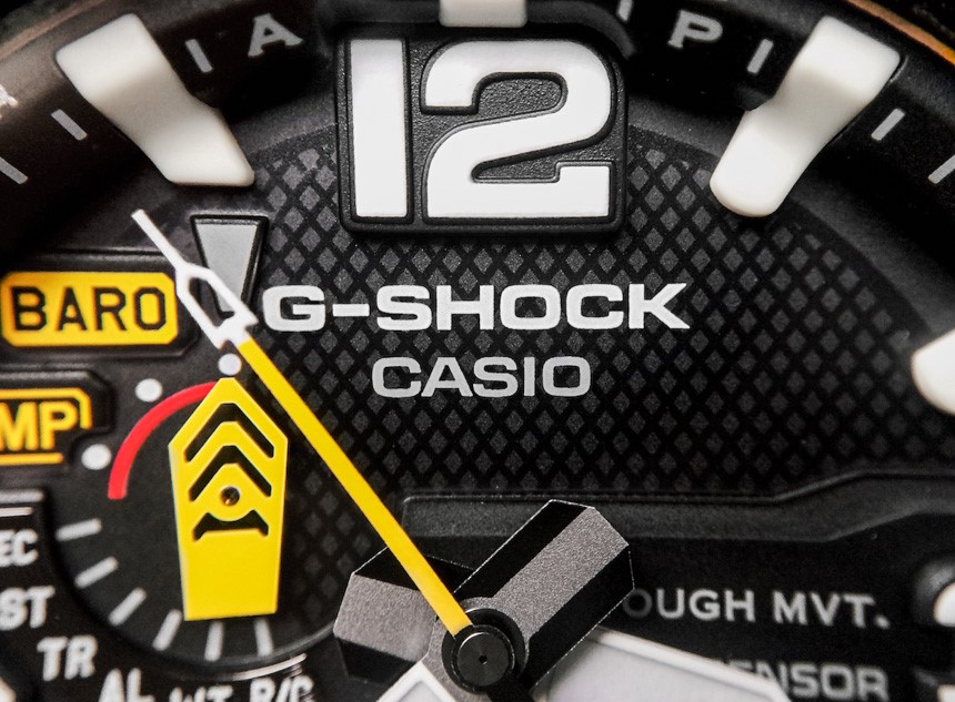 Dial Casio G-Shock Mudmaster GWG-1000. 