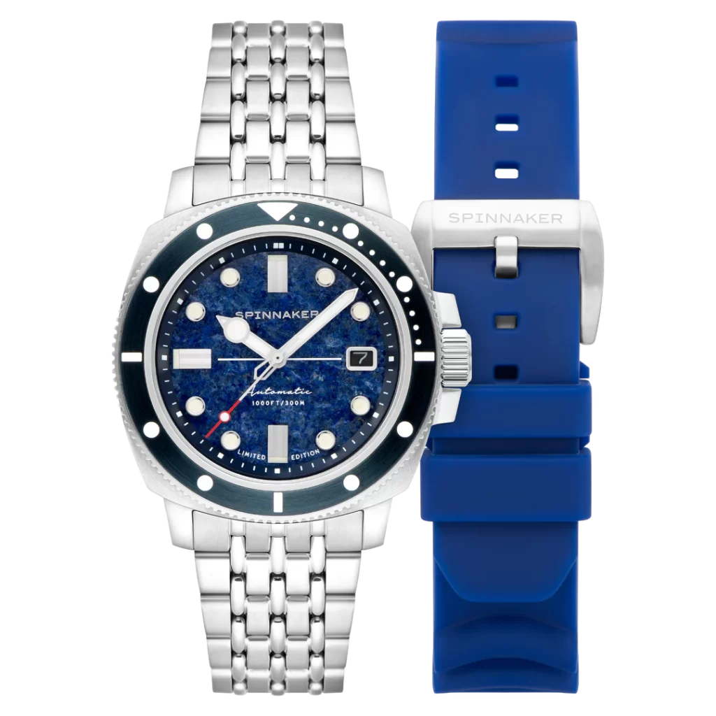 Spinnaker Hull Commander Automatic Lapidary Limited Edition “Lapis Lazuli” SP-5114-55
