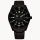 Lume Citizen Promaster Diver Fujitsubo Black NB6025-59H berpendar dengan warna hijau