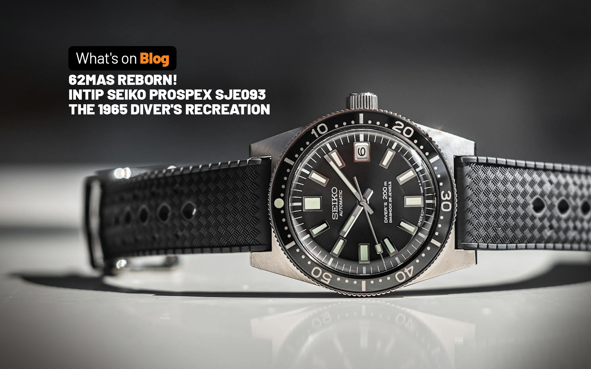 62MAS Lahir Kembali! Seiko Luncurkan Prospex The 1965 Diver’s Re ...