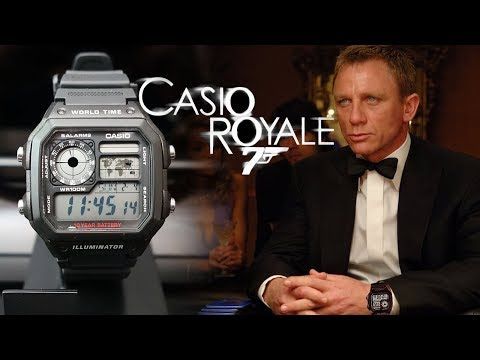 James Bond menggunakan Casio AE-1200.
