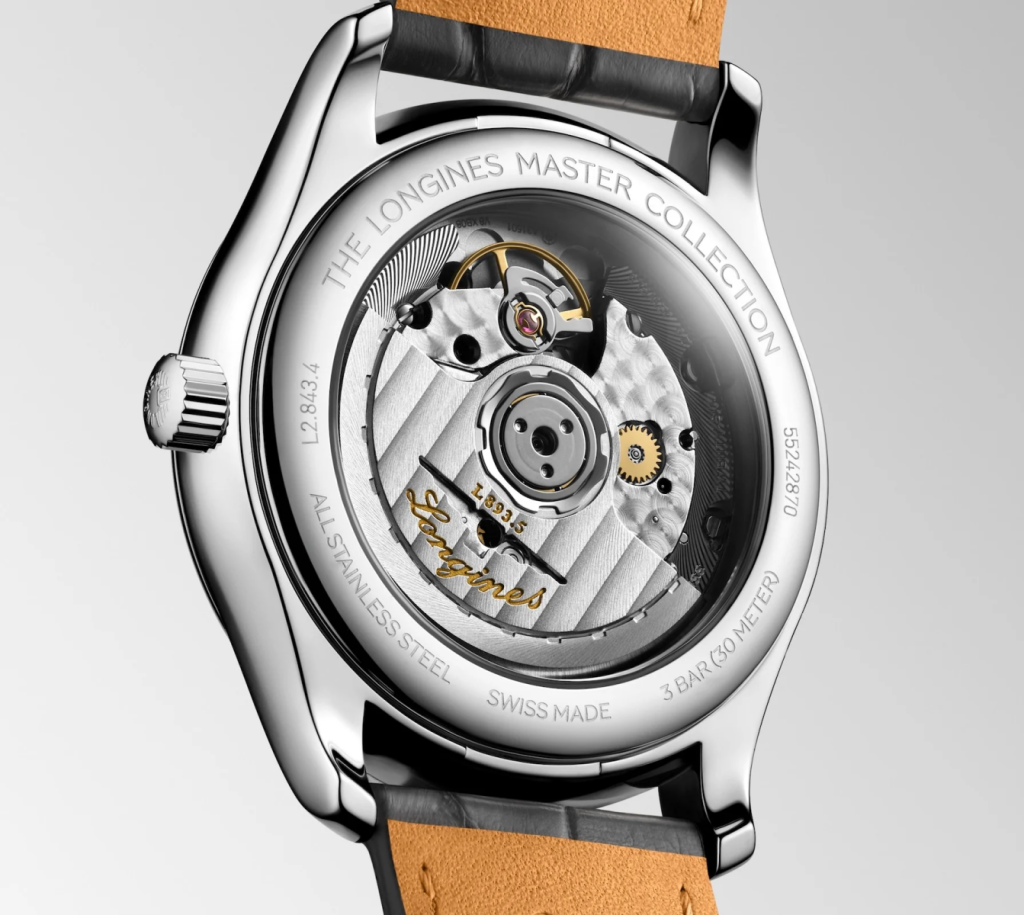Bagian caseback Longines Master Small Seconds 38,5 mm