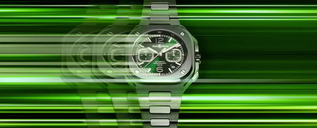Bell & Ross BR 05 Chrono Green Steel