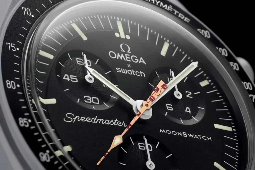Omega x Swatch MoonSwatch Moonshine Gold Swiss National Day Edition
