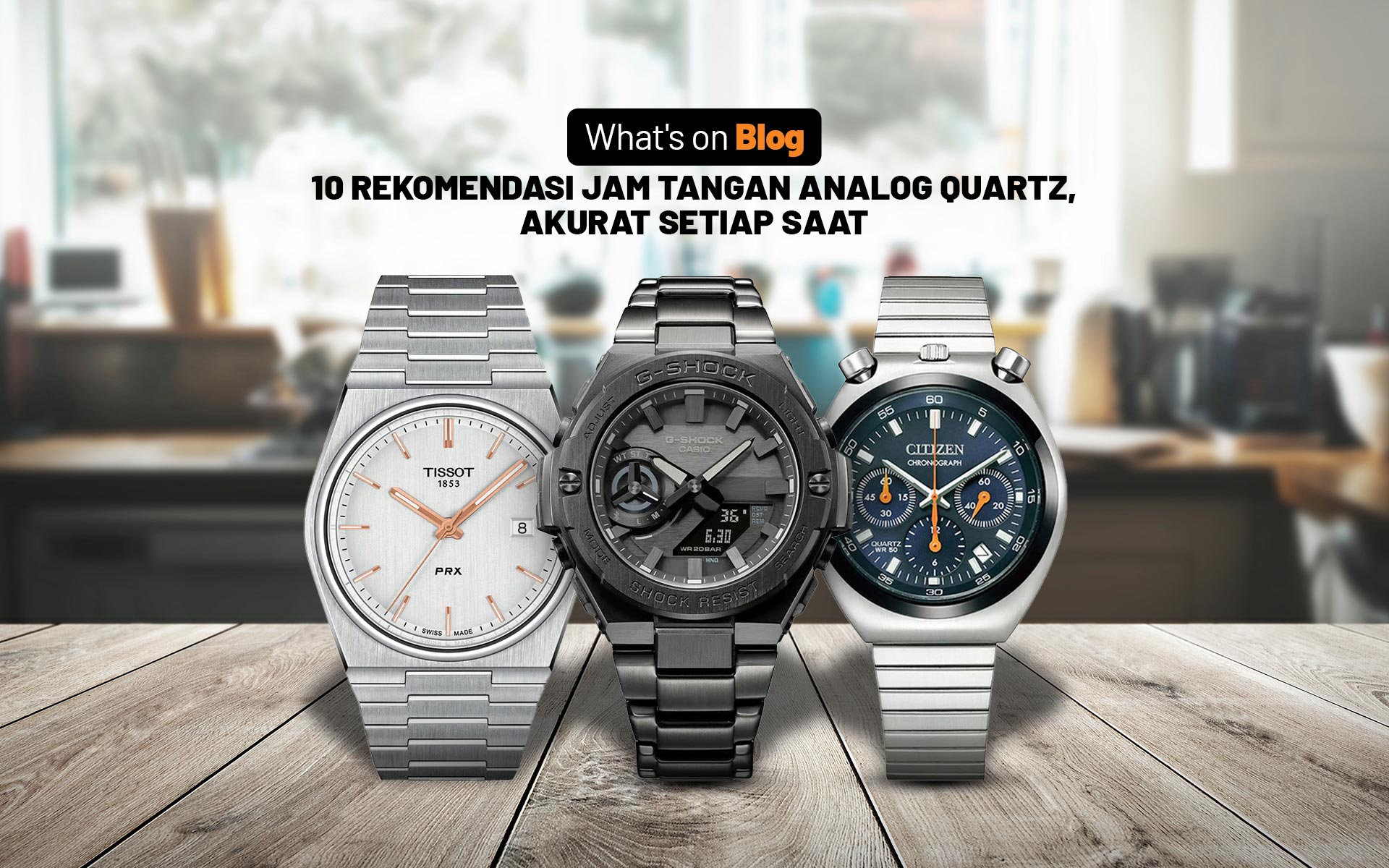 Rekomendasi 10 Jam Analog Quartz Akurat Terjamin Handal Blog