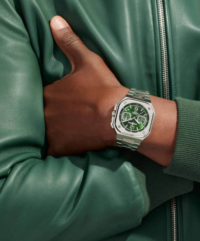 Bell & Ross BR 05 Chrono Green Steel