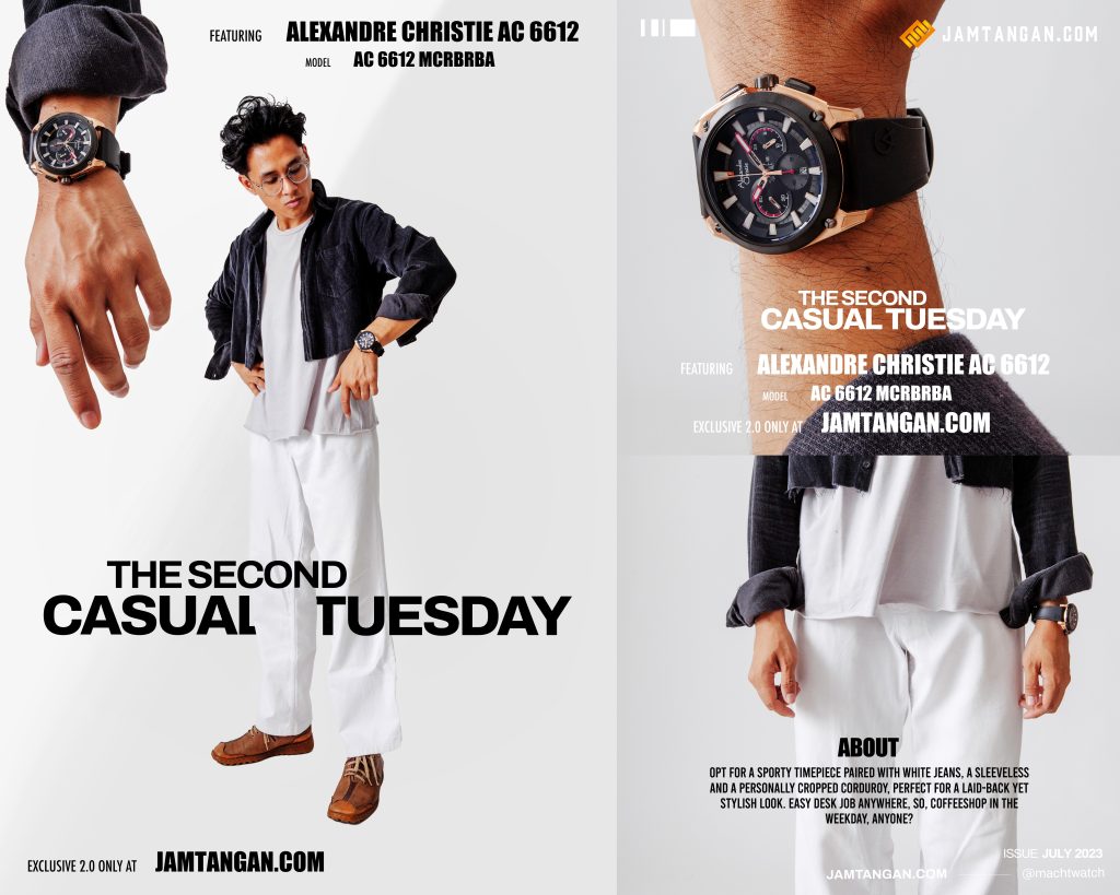 Alexandre Christie Chronograph AC 6612 MC RBRBA Exclusive