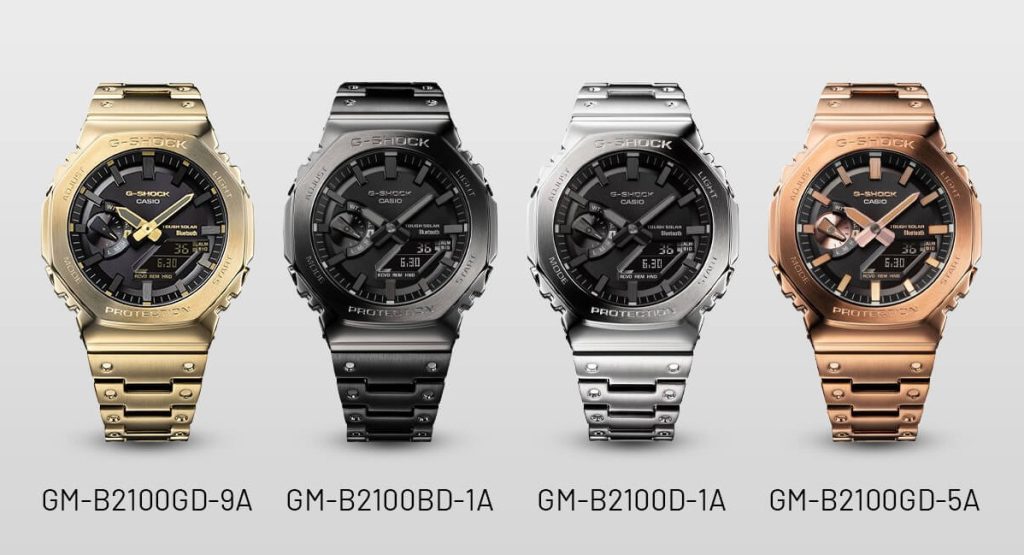Empat model jam tangan G-Shock GM-B2100