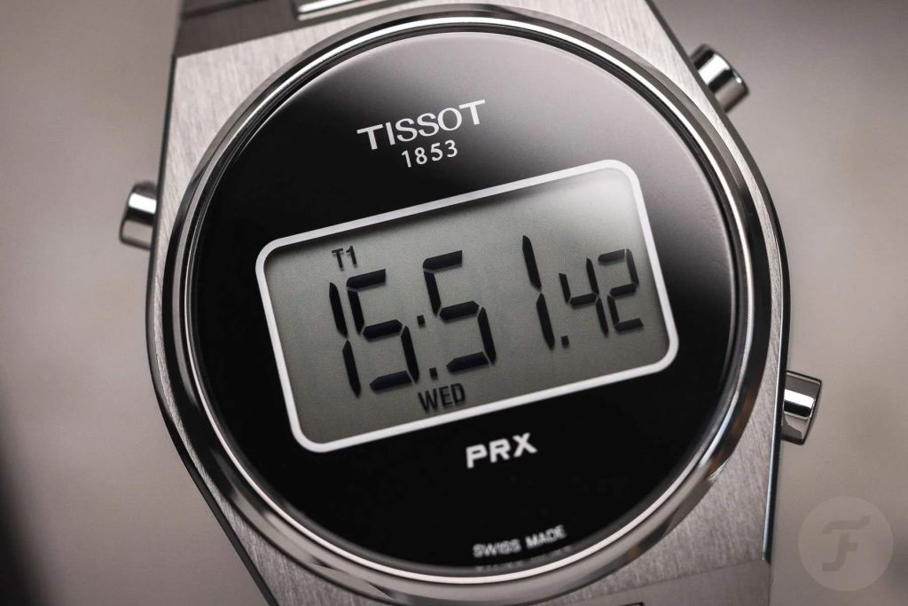 Dial Tissot PRX Digital