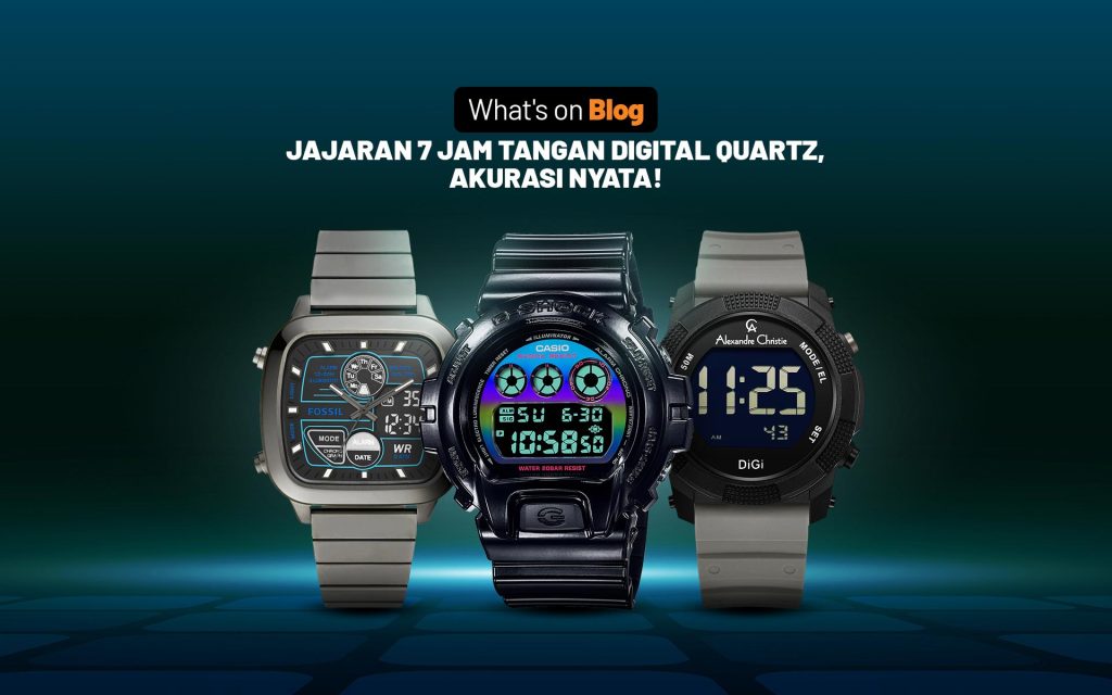 Jam Tangan Digital Quartz Movement