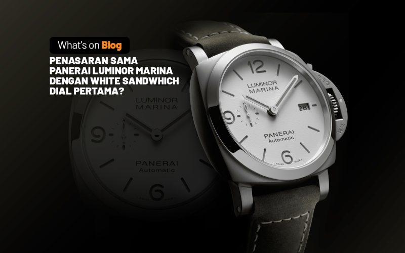 Mengulas Panerai Luminor Marina PAM01314 dengan White Sandwich