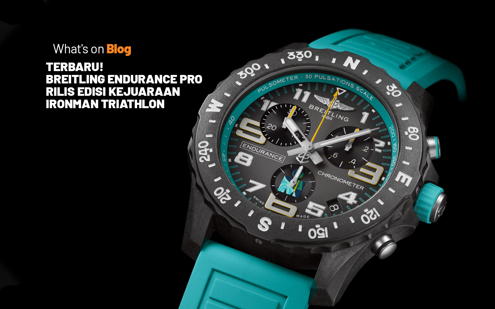 Breitling Endurance Pro Terbaru Sport Watch Ringan Edisi Kejuaraan