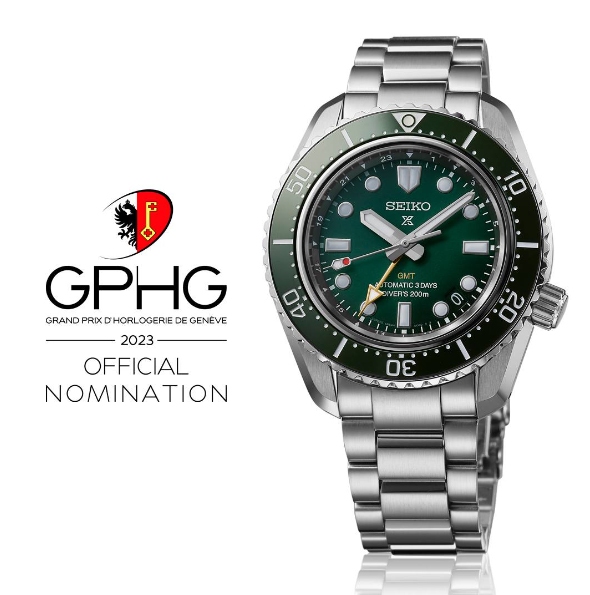 Seiko Prospex 1968 Diver's Modern RE-Interpretation GMT masuk nominasi GPHG 2023