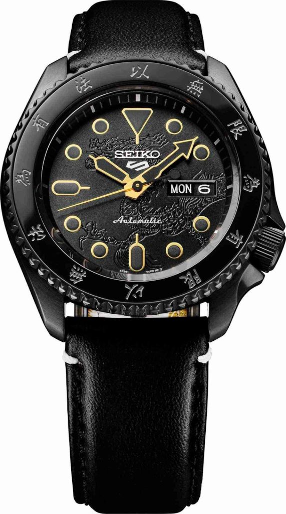 Tampilan Seiko 5 Sports Bruce Lee Limited Edition