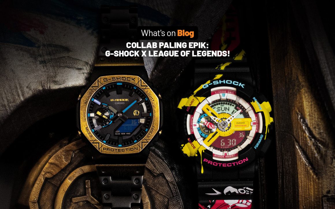 Kolaborasi Paling Epik, GShock x League of Legends Hadirkan Karakter Game Blog