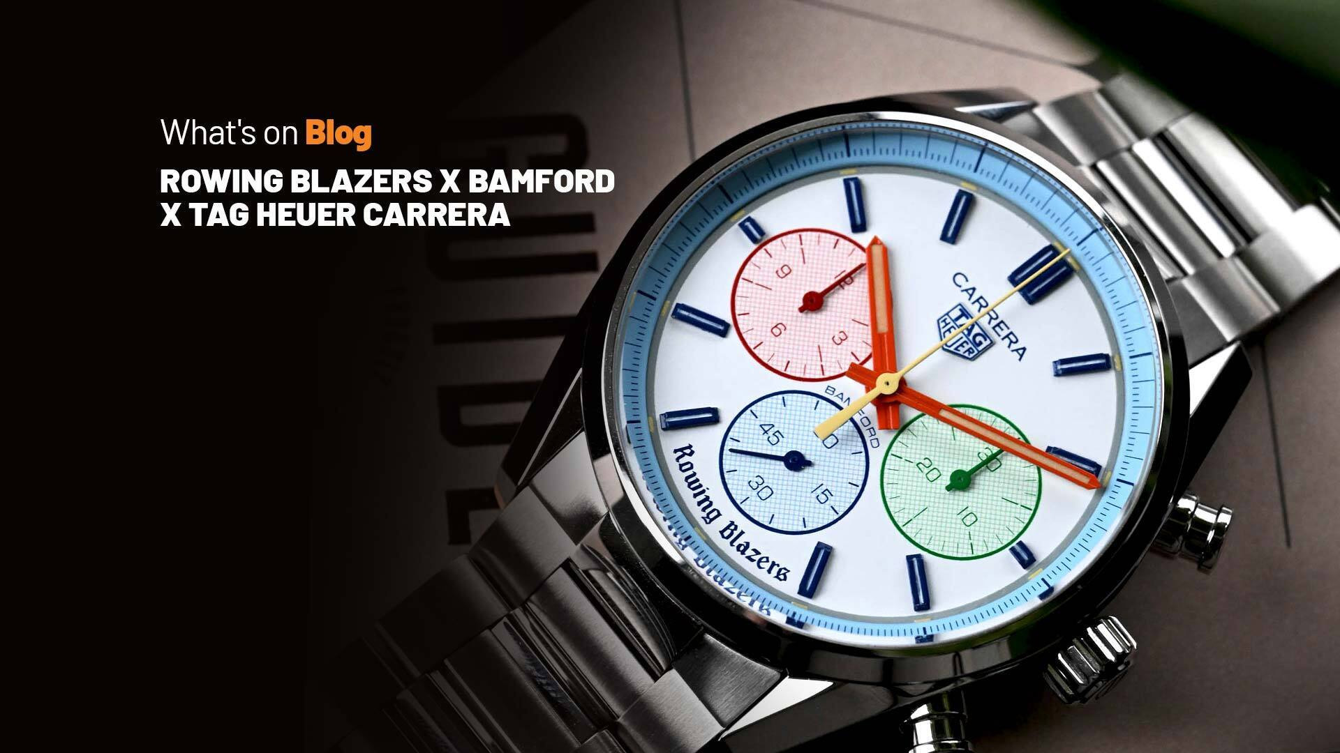 TAG Heuer Rowing Blazers x Bamford Yacht-Timer Carrera