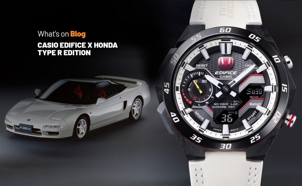 Casio x Honda Hadirkan Edifice Honda Type R Edition