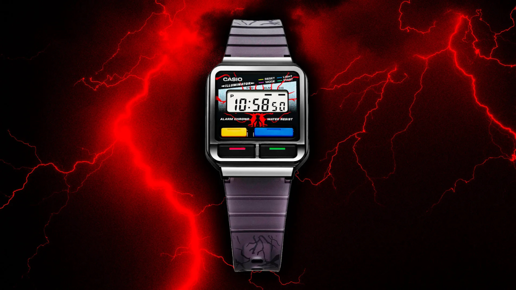 Casio x Stranger Things A120WEST-1A