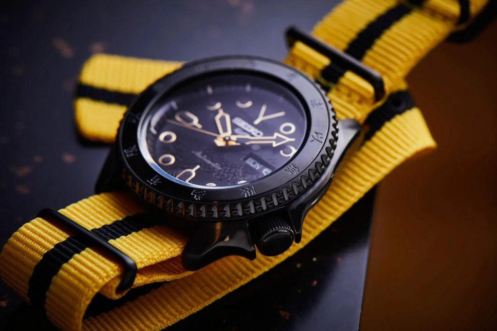 Case Seiko 5 Sports Bruce Lee Limited Edition SRPK39