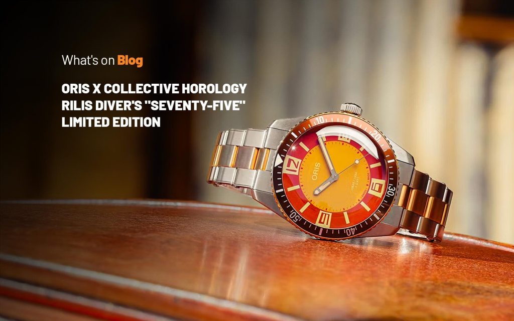 Oris x Collective Horology Divers"Seventy-Five" Caliber 400 C.04 Limited Edition