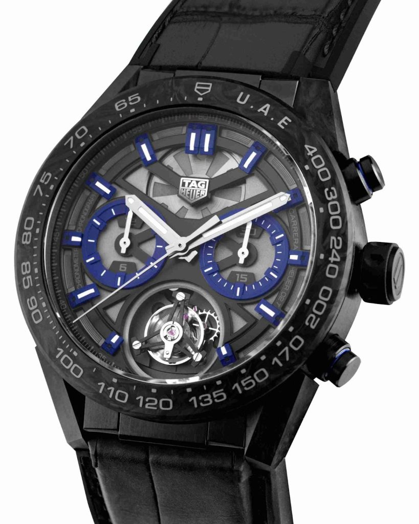 Dial TAG Heuer Carrera Tourbillon H02T Dubai Skyline
