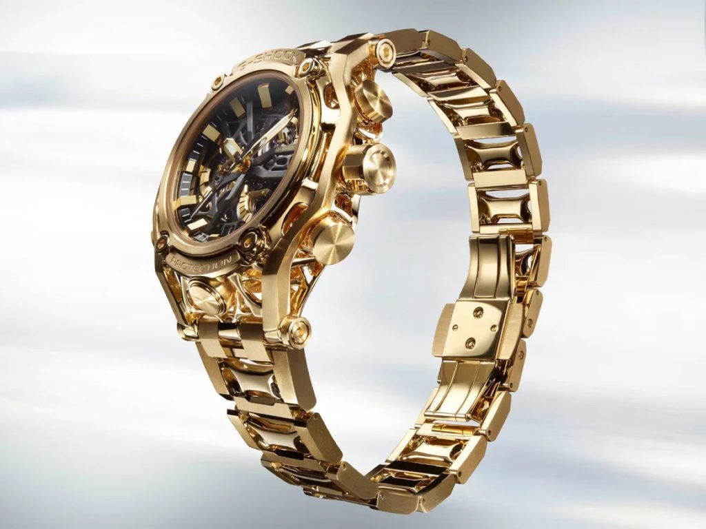 G-D001, G-Shock termahal di dunia yang dibuat dari emas 18K