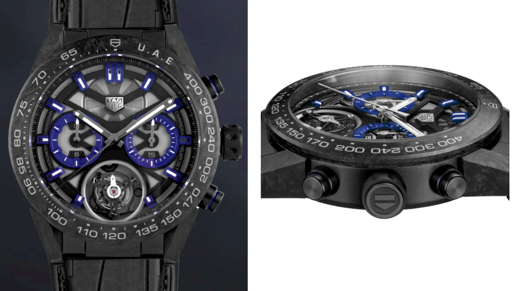 Case TAG Heuer Carrera Tourbillon H02T Dubai Skyline