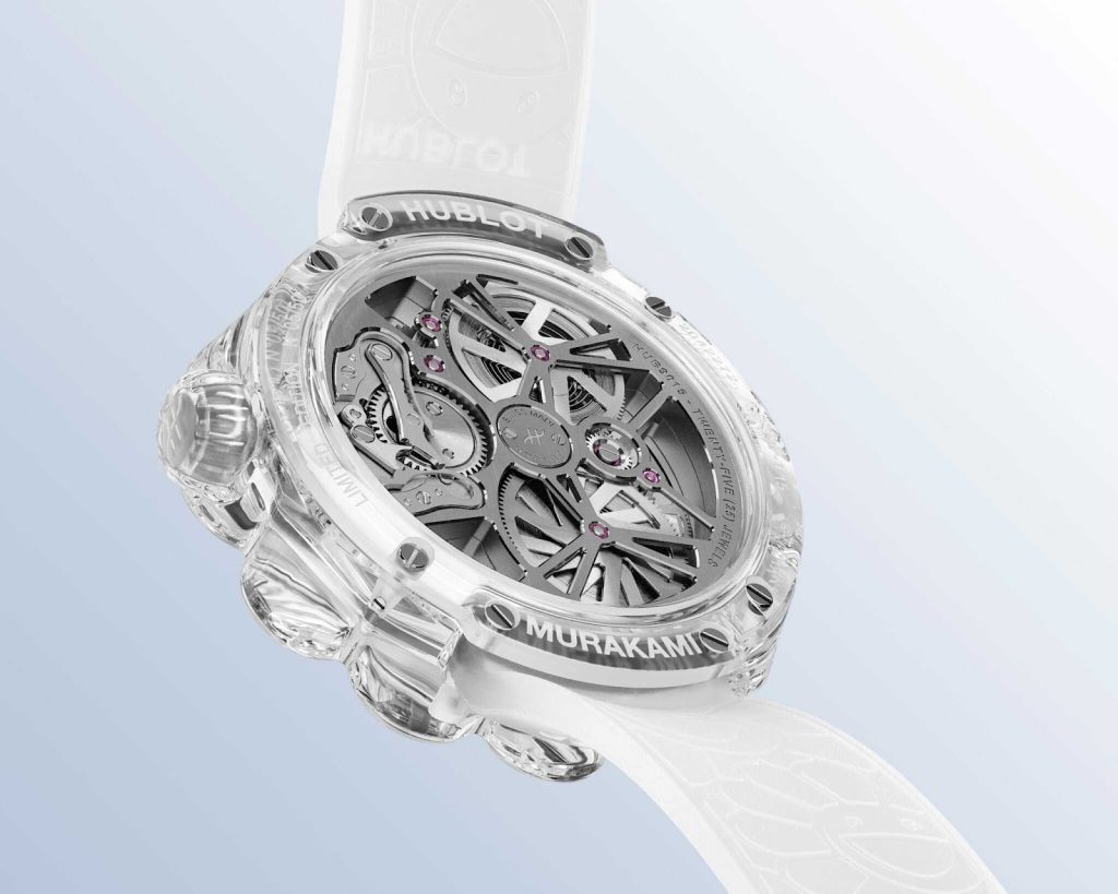 Caseback Hublot MP-15 Takashi Murakami Tourbillon Sapphire
