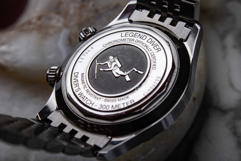 Caseback Longines Legend Diver 39mm