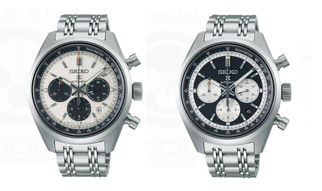 Tampilan Prospex Speedtimer SRQ047 (kiri) dan SRQ049 (kanan)