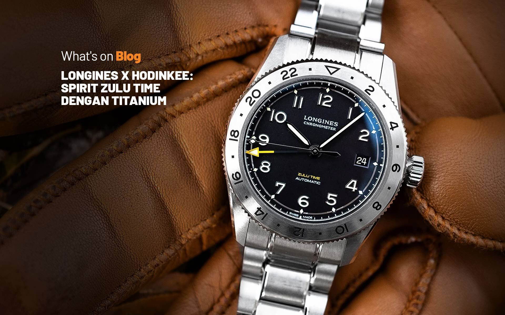 Kolaborasi dengan Hodinkee Longines Lahirkan Spirit Zulu Time