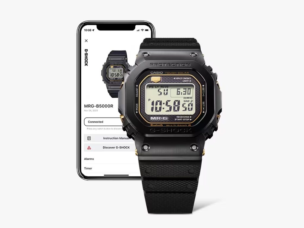 Fitur pada G-Shock MRG-B5000R-1