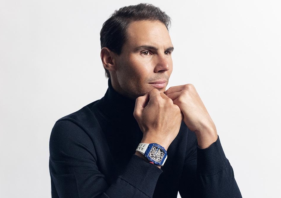 Rafael Nadal menggunakan Richard Mille RM 35-03 Automatic Rafael Nadal