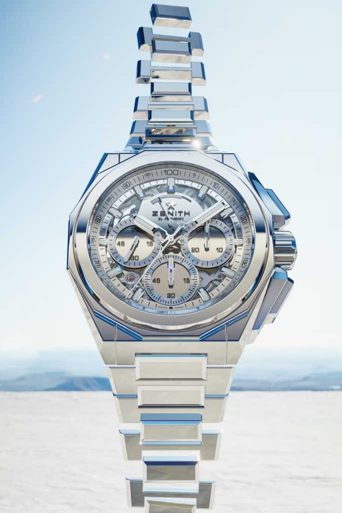 Zenith Defy Extreme Mirror mampu mencerminkan lingkungan sekitar