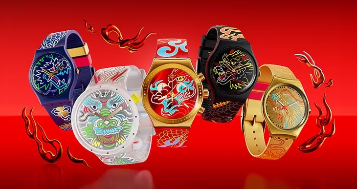 Swatch Dragon Collection
