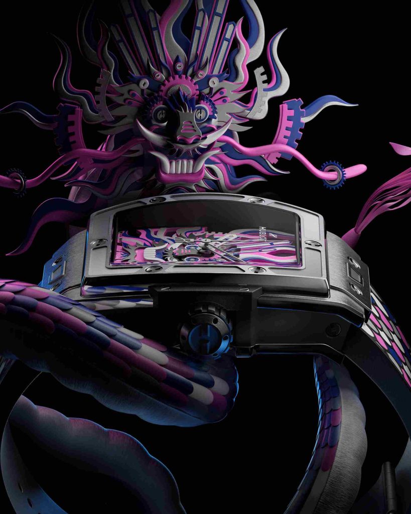 Case Hublot Spirit of Big Bang Titanium Dragon