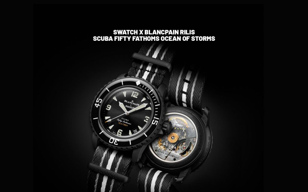Swatch x Blancpain Scuba Fifty Fathoms Ocean of Storms