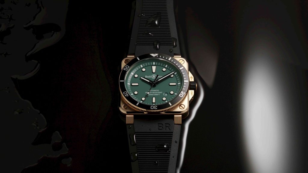 Bell & Ross BR 03-92 Diver Black & Green Bronze