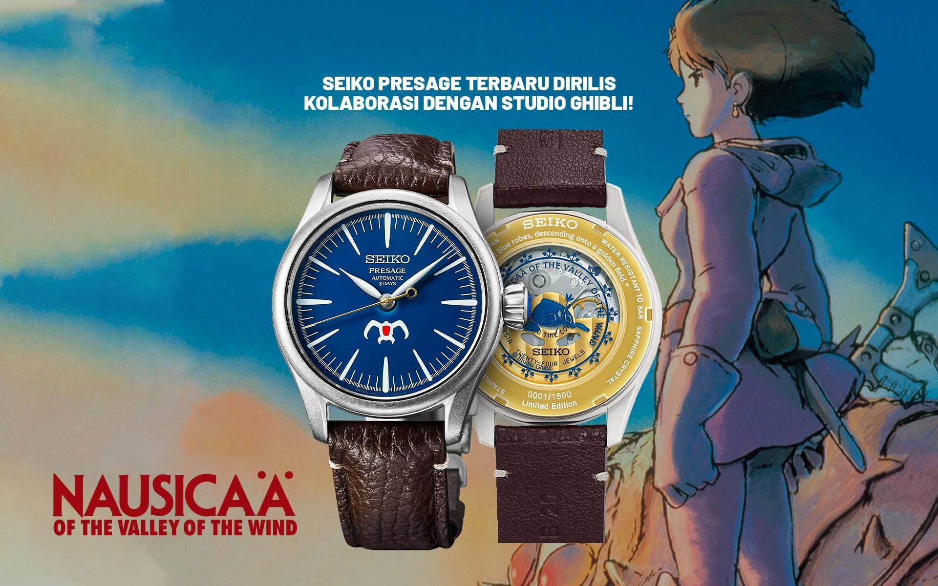 Fans Ghibli Merapat Seiko Luncurkan Presage Nausica Of The