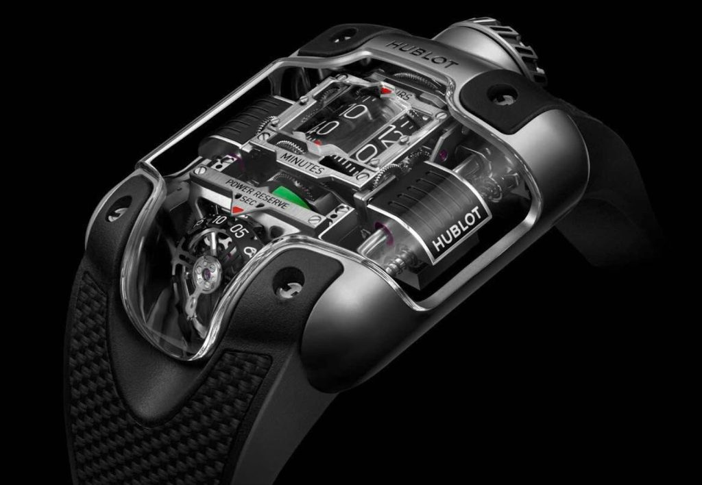Case MP-10 Tourbillon Weight Energy System Titanium