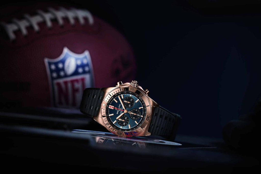 Breitling Chronomat B01 42 Super Bowl LVIII Edition