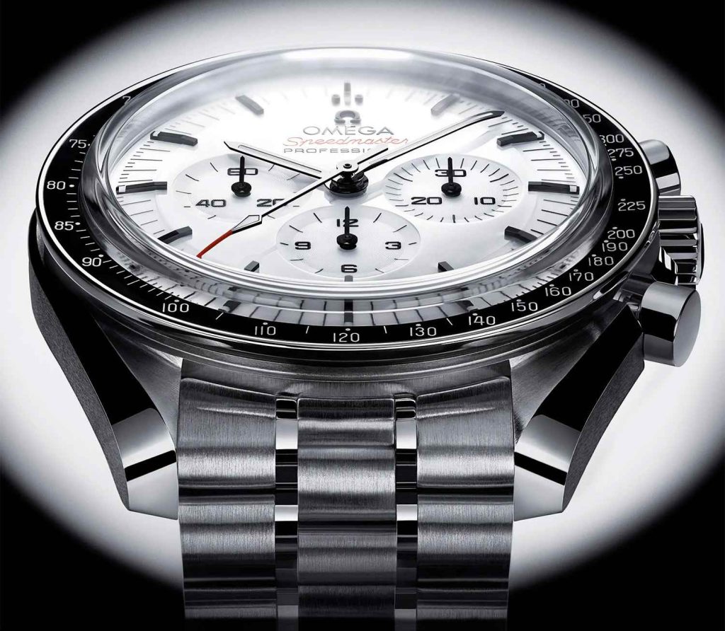 Case Omega Speedmaster Moonwatch Professional White Dial