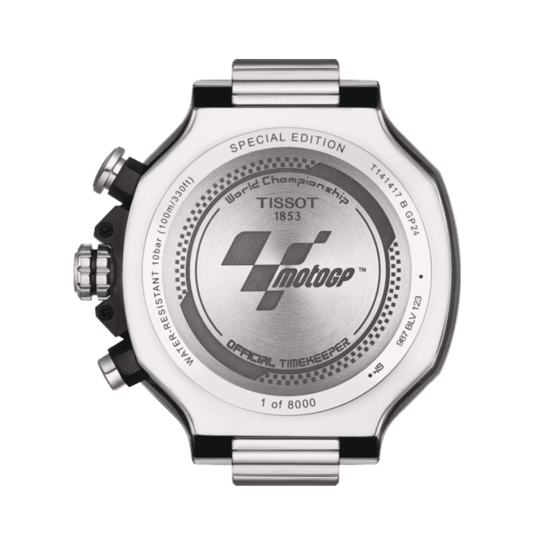 Caseback Tissot T-Race MotoGP 75th Anniversary Chronograph ref. T141.417.17.047.00  
