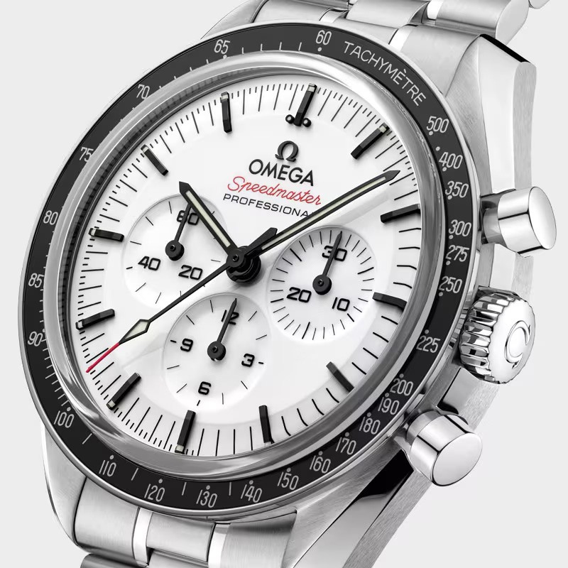Dial Omega Speedmaster Moonwatch Professional White Dial
