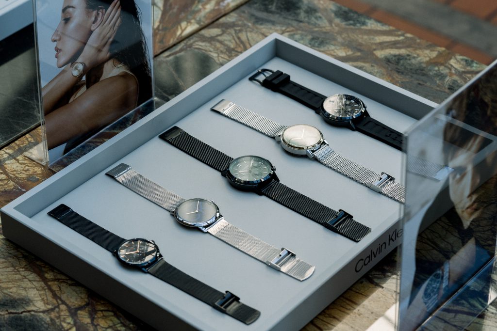 Koleksi jam tangan pria Calvin Klein.