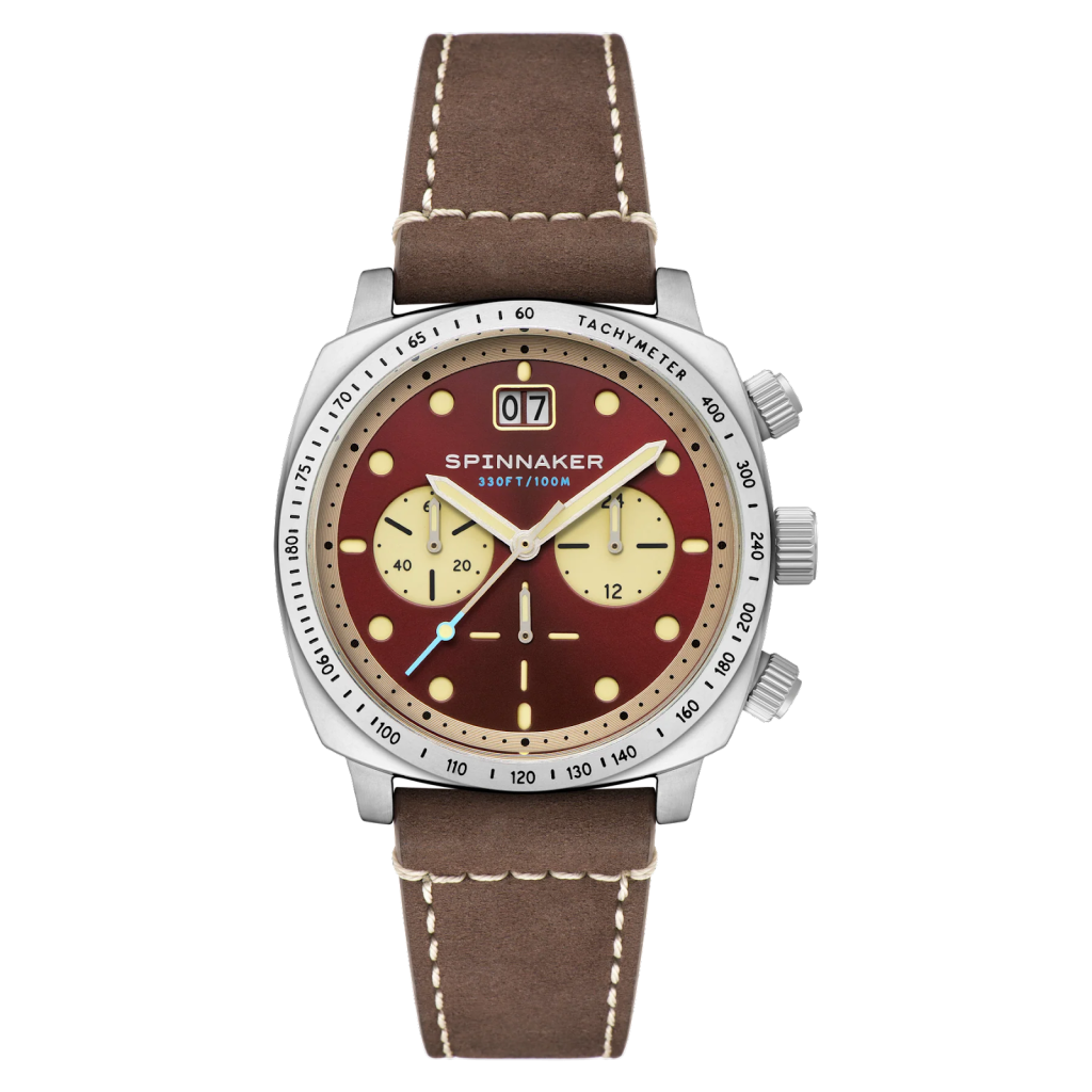 Spinnaker The Hull Chronograph SP-5068-05 ‘Brunt Maroon’