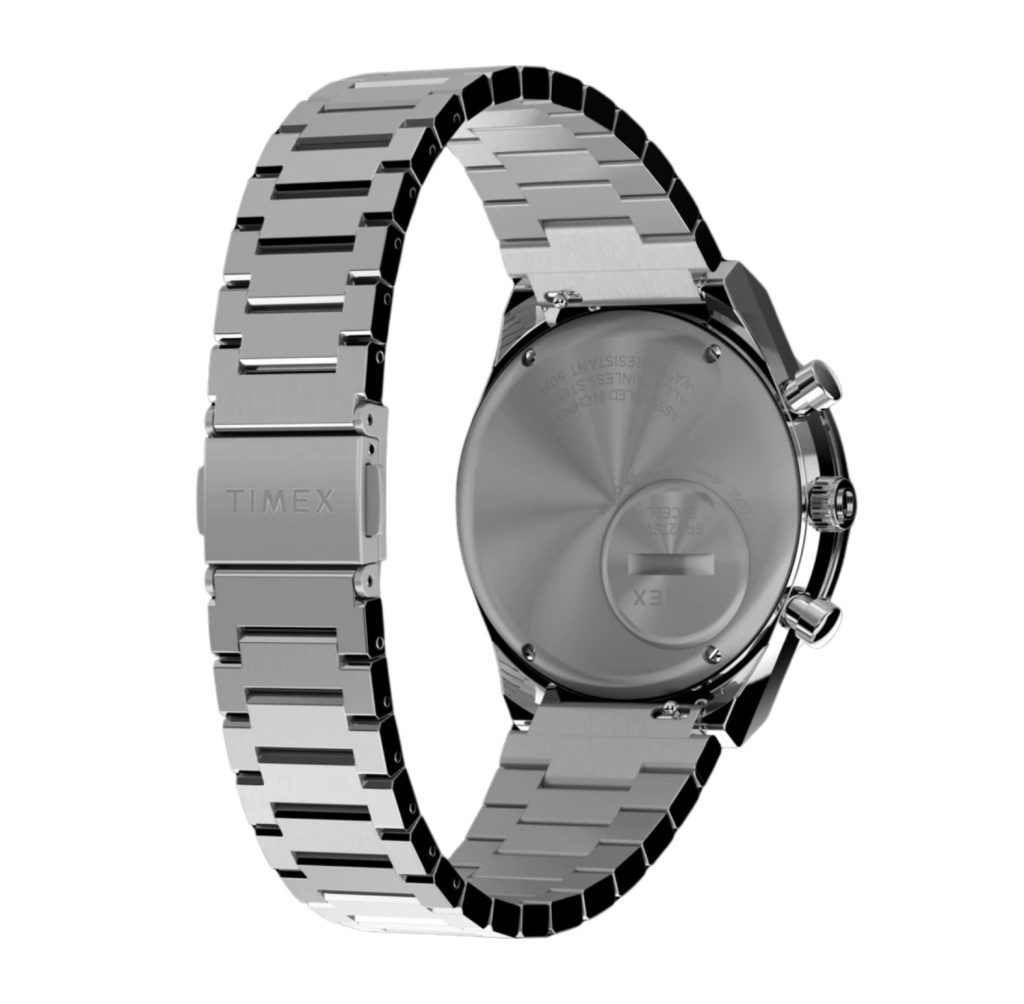 Bracelet Q Timex Chronograph Blue Panda