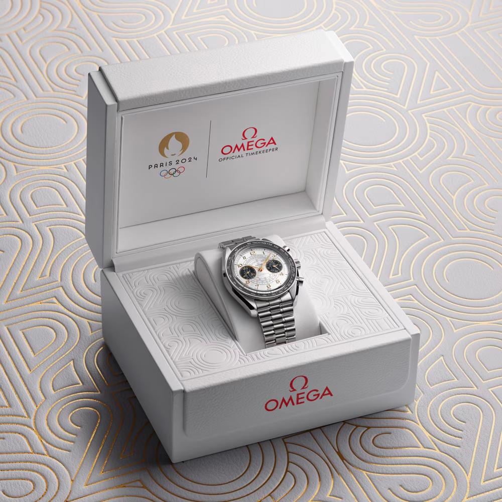 Box Omega Speedmaster Chronoscope Paris 2024 