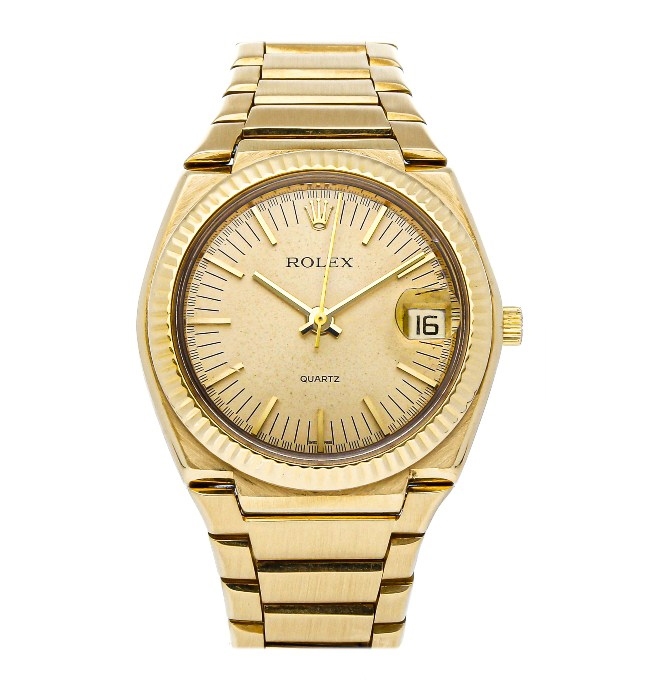 Rolex ref. 5100 dengan Beta 21 quartz movement