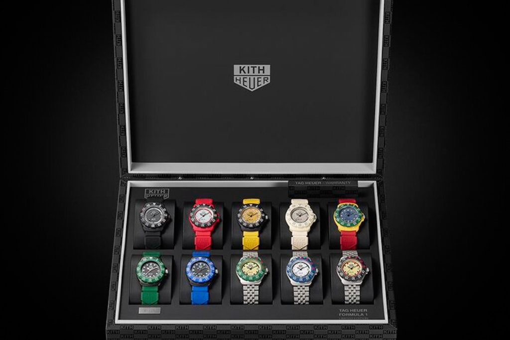 Koleksi TAG Heuer Formula 1 x Kith